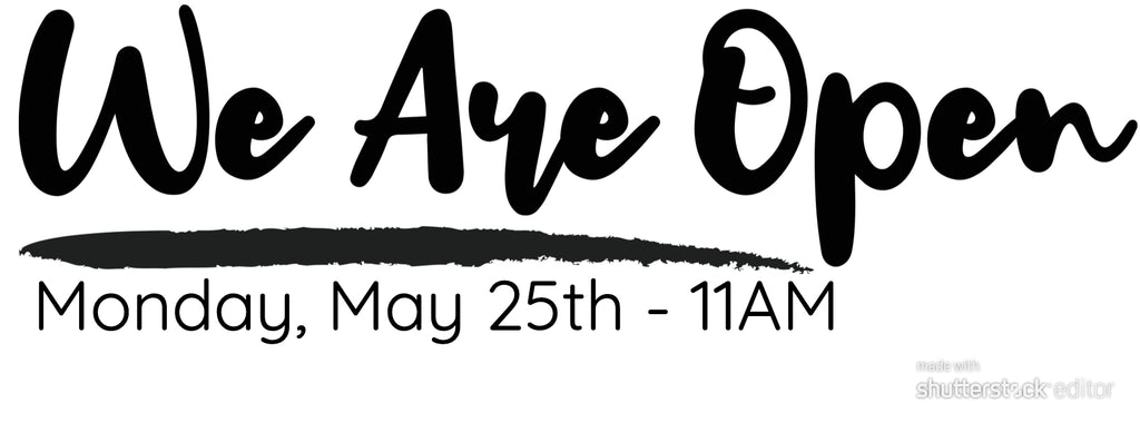 We're OPENING our doors!