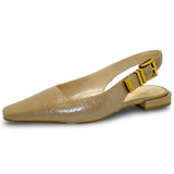 MICHAEL Michael Kors - DARRINGTON CRACKLED PATENT LTHR FLAT-SP25 available in 2 colours!