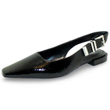 MICHAEL Michael Kors - DARRINGTON CRACKLED PATENT LTHR FLAT-SP25 available in 2 colours!